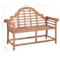 vidaXL Gartenbank 127x58,5x92,5 cm Massivholz Teak vidaXL Gartenbank 127x58,5x92,5 cm Massivholz Teak