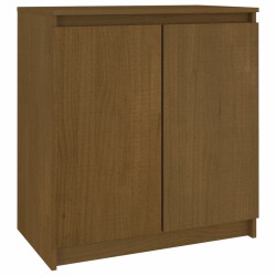 vidaXL Beistellschrank Honigbraun 60x36x65 cm Massivholz Kiefer