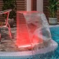 vidaXL Wasserfall-Element mit RGB-LEDs Acryl 51 cm vidaXL Wasserfall-Element mit RGB-LEDs Acryl 51 cm