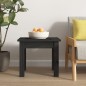 vidaXL Couchtisch Schwarz 35x35x30 cm Massivholz Kiefer vidaXL Couchtisch Schwarz 35x35x30 cm Massivholz Kiefer
