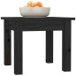 vidaXL Couchtisch Schwarz 35x35x30 cm Massivholz Kiefer vidaXL Couchtisch Schwarz 35x35x30 cm Massivholz Kiefer