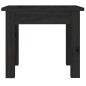 vidaXL Couchtisch Schwarz 35x35x30 cm Massivholz Kiefer vidaXL Couchtisch Schwarz 35x35x30 cm Massivholz Kiefer