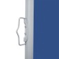 vidaXL Ausziehbare Seitenmarkise Blau 160 x 600 cm vidaXL Ausziehbare Seitenmarkise Blau 160 x 600 cm