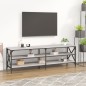 vidaXL TV-Schrank Grau Sonoma 160x40x50 cm Holzwerkstoff vidaXL TV-Schrank Grau Sonoma 160x40x50 cm Holzwerkstoff