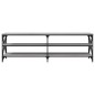 vidaXL TV-Schrank Grau Sonoma 160x40x50 cm Holzwerkstoff vidaXL TV-Schrank Grau Sonoma 160x40x50 cm Holzwerkstoff