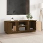 vidaXL TV-Schrank Honigbraun 110x35x40,5 cm Massivholz Kiefer vidaXL TV-Schrank Honigbraun 110x35x40,5 cm Massivholz Kiefer
