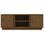 vidaXL TV-Schrank Honigbraun 110x35x40,5 cm Massivholz Kiefer vidaXL TV-Schrank Honigbraun 110x35x40,5 cm Massivholz Kiefer