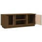 vidaXL TV-Schrank Honigbraun 110x35x40,5 cm Massivholz Kiefer vidaXL TV-Schrank Honigbraun 110x35x40,5 cm Massivholz Kiefer