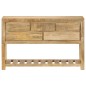 vidaXL Sideboard 120 x 30 x 75 cm Massivholz Mango vidaXL Sideboard 120 x 30 x 75 cm Massivholz Mango