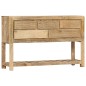 vidaXL Sideboard 120 x 30 x 75 cm Massivholz Mango vidaXL Sideboard 120 x 30 x 75 cm Massivholz Mango