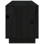 vidaXL TV-Schrank Schwarz 105x34x40 cm Massivholz Kiefer vidaXL TV-Schrank Schwarz 105x34x40 cm Massivholz Kiefer