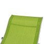 vidaXL Klappbare Sonnenliegen 2 Stk. Grün Textilene vidaXL Klappbare Sonnenliegen 2 Stk. Grün Textilene
