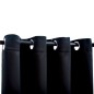 vidaXL Verdunkelungsvorhänge mit Metallösen 2 Stk. Schwarz 140x245 cm vidaXL Verdunkelungsvorhänge mit Metallösen 2 Stk. Schwarz 140x245 cm