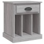 vidaXL Nachttisch Grau Sonoma 43x36x50 cm vidaXL Nachttisch Grau Sonoma 43x36x50 cm