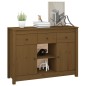 vidaXL Sideboard Honigbraun 100x35x74,5 cm Massivholz Kiefer vidaXL Sideboard Honigbraun 100x35x74,5 cm Massivholz Kiefer