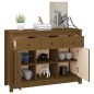 vidaXL Sideboard Honigbraun 100x35x74,5 cm Massivholz Kiefer vidaXL Sideboard Honigbraun 100x35x74,5 cm Massivholz Kiefer