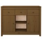 vidaXL Sideboard Honigbraun 100x35x74,5 cm Massivholz Kiefer vidaXL Sideboard Honigbraun 100x35x74,5 cm Massivholz Kiefer