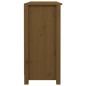 vidaXL Sideboard Honigbraun 100x35x74,5 cm Massivholz Kiefer vidaXL Sideboard Honigbraun 100x35x74,5 cm Massivholz Kiefer