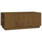 vidaXL Couchtisch Honigbraun 100x50x41 cm Massivholz Kiefer vidaXL Couchtisch Honigbraun 100x50x41 cm Massivholz Kiefer