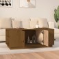vidaXL Couchtisch Honigbraun 100x50x41 cm Massivholz Kiefer vidaXL Couchtisch Honigbraun 100x50x41 cm Massivholz Kiefer