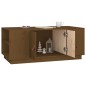 vidaXL Couchtisch Honigbraun 100x50x41 cm Massivholz Kiefer vidaXL Couchtisch Honigbraun 100x50x41 cm Massivholz Kiefer