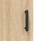 Highboard Sonoma-Eiche 69,5x34x180 cm Holzwerkstoff Highboard Sonoma-Eiche 69,5x34x180 cm Holzwerkstoff
