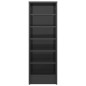vidaXL Schuhschrank Hochglanz-Grau 31,5x35x90 cm Holzwerkstoff vidaXL Schuhschrank Hochglanz-Grau 31,5x35x90 cm Holzwerkstoff