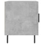 vidaXL Nachttische 2 Stk. Betongrau 40x40x50 cm Holzwerkstoff vidaXL Nachttische 2 Stk. Betongrau 40x40x50 cm Holzwerkstoff