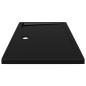 vidaXL Duschtasse ABS Rechteckig Schwarz 80x110 cm vidaXL Duschtasse ABS Rechteckig Schwarz 80x110 cm