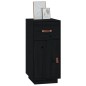 vidaXL Sideboard Schwarz 34x40x75 cm Massivholz Kiefer vidaXL Sideboard Schwarz 34x40x75 cm Massivholz Kiefer