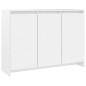 vidaXL Sideboard Weiß 102x33x75 cm Holzwerkstoff vidaXL Sideboard Weiß 102x33x75 cm Holzwerkstoff