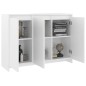 vidaXL Sideboard Weiß 102x33x75 cm Holzwerkstoff vidaXL Sideboard Weiß 102x33x75 cm Holzwerkstoff