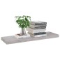 vidaXL Schweberegale 4 Stk. Betongrau 80x23,5x3,8 cm MDF vidaXL Schweberegale 4 Stk. Betongrau 80x23,5x3,8 cm MDF