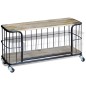 vidaXL TV-Schrank Mangoholz Massiv 100x40x45 cm vidaXL TV-Schrank Mangoholz Massiv 100x40x45 cm