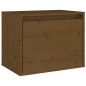 vidaXL Wandschrank Honigbraun 45x30x35 cm Massivholz Kiefer vidaXL Wandschrank Honigbraun 45x30x35 cm Massivholz Kiefer