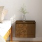 vidaXL Wandschrank Honigbraun 45x30x35 cm Massivholz Kiefer vidaXL Wandschrank Honigbraun 45x30x35 cm Massivholz Kiefer