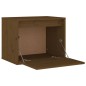 vidaXL Wandschrank Honigbraun 45x30x35 cm Massivholz Kiefer vidaXL Wandschrank Honigbraun 45x30x35 cm Massivholz Kiefer