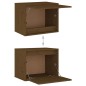 vidaXL Wandschrank Honigbraun 45x30x35 cm Massivholz Kiefer vidaXL Wandschrank Honigbraun 45x30x35 cm Massivholz Kiefer
