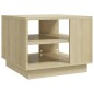 vidaXL Couchtisch Sonoma-Eiche 55x55x43 cm Holzwerkstoff vidaXL Couchtisch Sonoma-Eiche 55x55x43 cm Holzwerkstoff