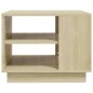 vidaXL Couchtisch Sonoma-Eiche 55x55x43 cm Holzwerkstoff vidaXL Couchtisch Sonoma-Eiche 55x55x43 cm Holzwerkstoff