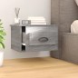 vidaXL Wand-Nachttisch Grau Sonoma 41,5x36x28 cm vidaXL Wand-Nachttisch Grau Sonoma 41,5x36x28 cm