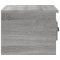 vidaXL Wand-Nachttisch Grau Sonoma 41,5x36x28 cm vidaXL Wand-Nachttisch Grau Sonoma 41,5x36x28 cm