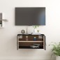 vidaXL Wandschrank Schwarz 60x30x30 cm Massivholz Kiefer vidaXL Wandschrank Schwarz 60x30x30 cm Massivholz Kiefer