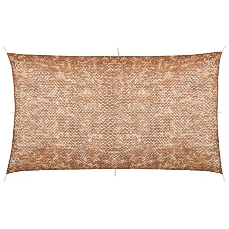 vidaXL Tarnnetz mit Aufbewahrungstasche 3x8 m Beige
