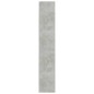 vidaXL Bücherregal 4 Fächer Betongrau 60x24x142 cm Holzwerkstoff vidaXL Bücherregal 4 Fächer Betongrau 60x24x142 cm Holzwerkstoff