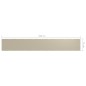 vidaXL Balkon-Sichtschutz Beige 75x500 cm Oxford-Gewebe vidaXL Balkon-Sichtschutz Beige 75x500 cm Oxford-Gewebe