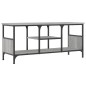 vidaXL TV-Schrank Grau Sonoma 100x35x45 cm Holzwerkstoff & Eisen vidaXL TV-Schrank Grau Sonoma 100x35x45 cm Holzwerkstoff & Eisen