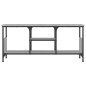vidaXL TV-Schrank Grau Sonoma 100x35x45 cm Holzwerkstoff & Eisen vidaXL TV-Schrank Grau Sonoma 100x35x45 cm Holzwerkstoff & Eisen
