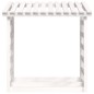 vidaXL Kaminholzregal Weiß 108x64,5x110 cm Massivholz Kiefer vidaXL Kaminholzregal Weiß 108x64,5x110 cm Massivholz Kiefer