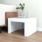vidaXL Couchtisch Weiß 50x50x35 cm Holzwerkstoff vidaXL Couchtisch Weiß 50x50x35 cm Holzwerkstoff